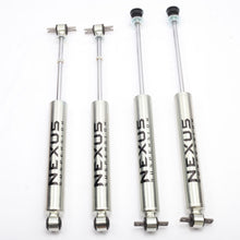 Загрузить изображение в средство просмотра галереи, NEXUS SUSPENSION Front and Rear Shock Absorbers Fits Suspension Lift 0-4" Jeep Cherokee XJ 1984-2001 Pair Zinc Plated Coating