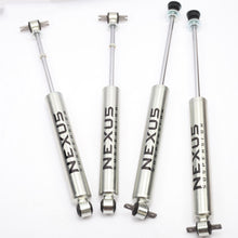 Загрузить изображение в средство просмотра галереи, NEXUS SUSPENSION Front and Rear Shock Absorbers Fits Suspension Lift 0-4" Jeep Cherokee XJ 1984-2001 Pair Zinc Plated Coating