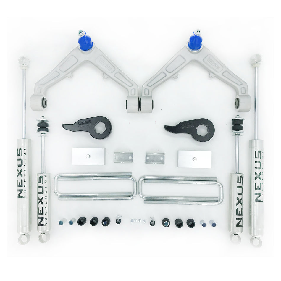 3IN Chevy / GMC Suspension Lift Kits (01-10 2500 / 3500HD PU/SUV)