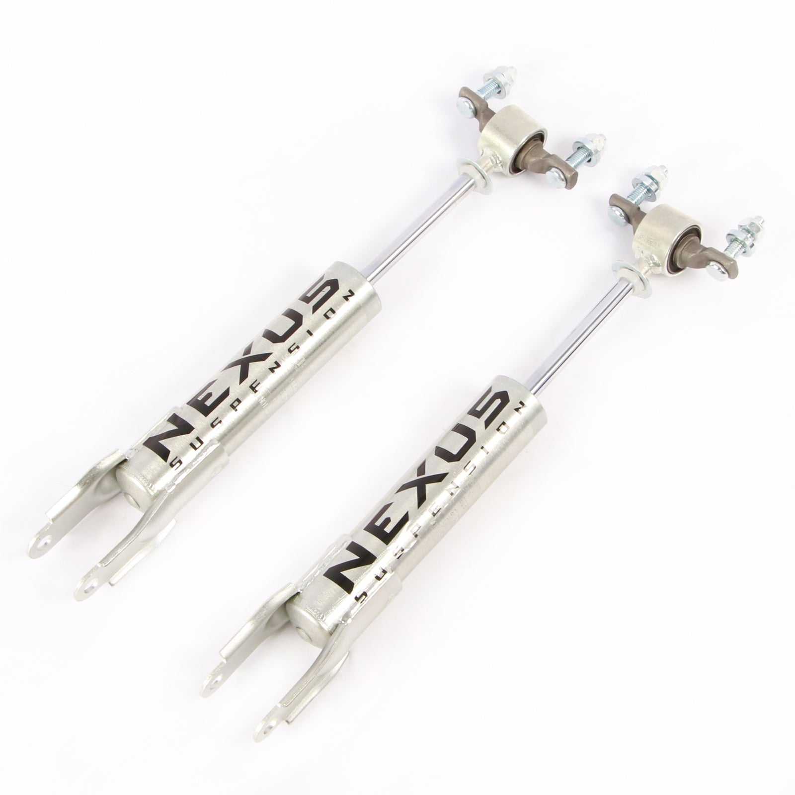 NEXUS SUSPENSION Front Shock Absorber For 3 Inch Lift Chevrolet Silverado GMC Sierra 2500/3500HD 2011-2019 Pair Zinc Plated Coating