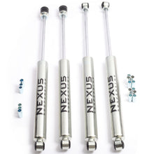 Load image into Gallery viewer, NEXUS SUSPENSION 4&quot; Lift Front and Rear Shock Absorbers&amp; 4&quot; Suspension Lift Kits Fit Ford F-250/F-350 2005-2007,Zinc Plated Coating,Pair Pack
