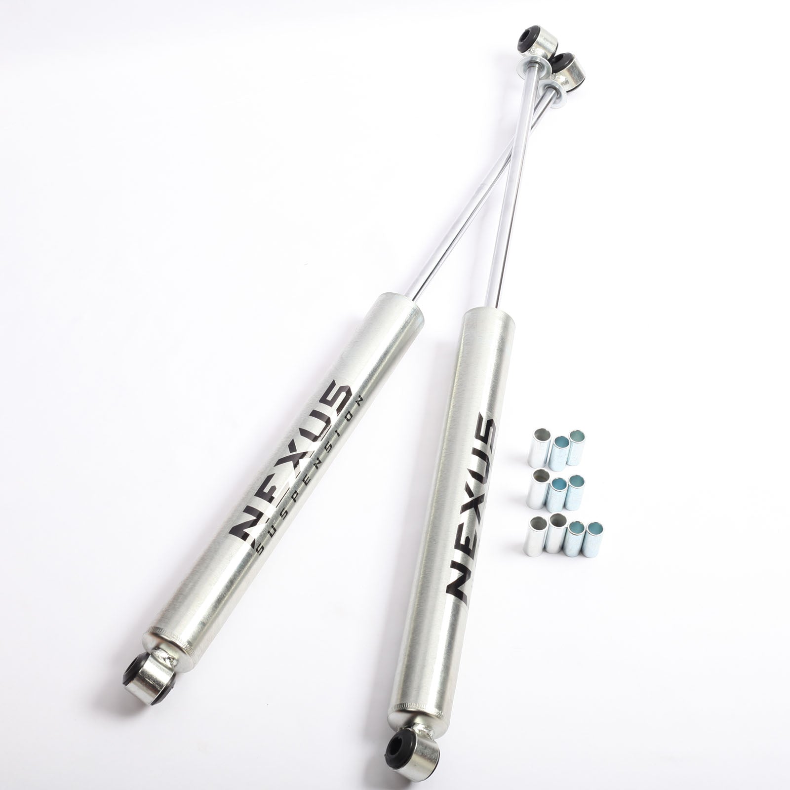 NEXUS SUSPENSION 2-6 Inch Lift Rear Shock Absorber for Ford F-350 Super Duty 1999-2004,Zinc Plated Coating,Pair Pack
